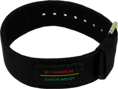 Produktbild von Casio G-Shock Herren Durchzugsband 23mm Textil schwarz DW-5600