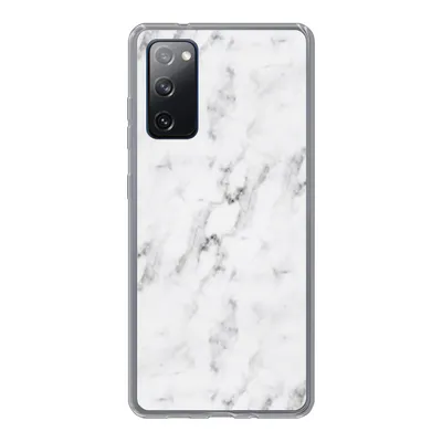 Produktbild von MuchoWow® Handyhülle Schutzhülle Hülle für Samsung Galaxy S20 FE Marmor - Luxus - Weiß - Grau - Marmoroptik Silikon Softcase Handy Hülle - Abdeckung