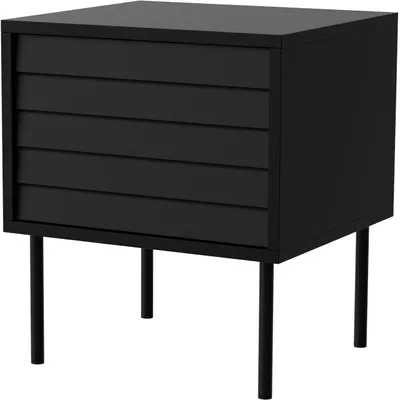 Obrázek produktu pro Noční stolky (2ks) AKAGI černá