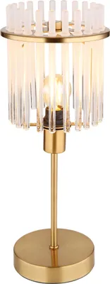 Image de Lampe de table salon cristal lampe de table chambre à coucher couleur or 15698TM