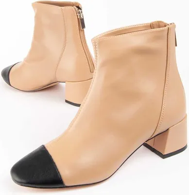 Produktbild von Montevita Absatzstiefelette Botinia9 Beige