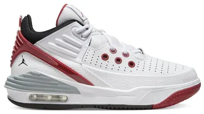 Produktbild von Jordan Max Aura 5 White Varsity Red Wolf Grey Black (GS) - EU 37.5