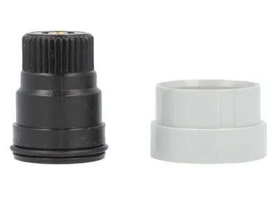 Two plumbing parts are shown against a white background.