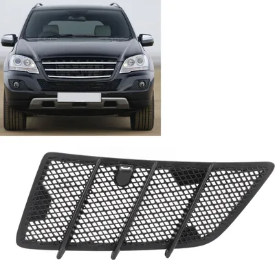Image de Couvercle de grille d'aération gauche du capot 1648804305 Pièce de rechange pour W164 Classe ML GL 2008-2011