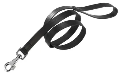 Obrázok produktu pre Kožené vodítko NATURAL G 120cmx15mm, čierne FP 1ks