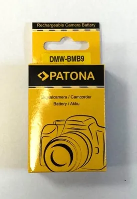 Produktbild von Replace Akku DMW-BMB9 von Patona für Panasonic FZ82