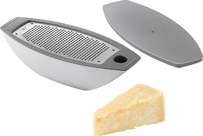 Zdjęcie produktu dla ZACK tarka do sera Parna stal nierdzewna 20,5x5,5x8,8cm