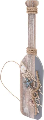 Produktbild von Mediterrane hängende Dekoration mit Holzruder im rustikalen Stil für Wohnzimmer und Tür