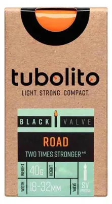 Produktbild von Tubolito Road Presta 100 Mm Fahrradschlauch Orange 700C / 18-32 Orange 700C