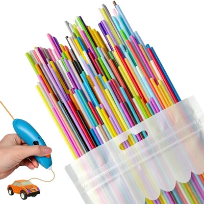 Image de 160 filaments de 32 couleurs pour stylo 3D, recharges PCL de 2,5 mm