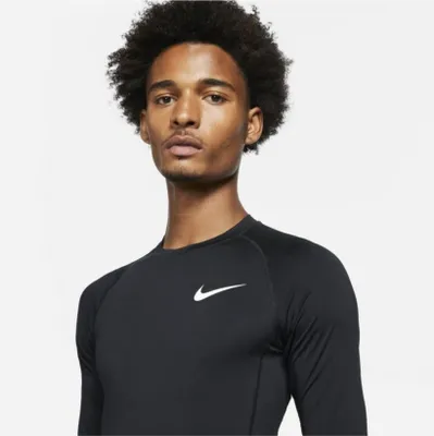 Productafbeelding van Nike Dri-FIT herenmodel, zwart/wit, maat L