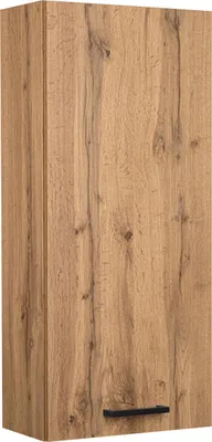 Zdjęcie produktu dla Szafka łazienkowa wisząca dąb wotan ścienna do łazienki loft 40 x 90 cm