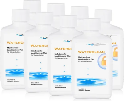 Produktbild von Stricker Chemie Waterclean Wasserbett-Konditionier er Plus 250ml ( 8er Pack )