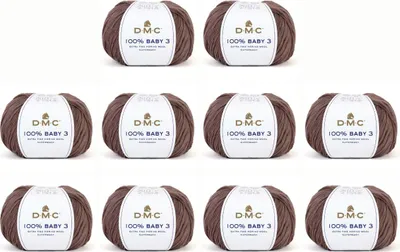 Image de 10 pelotes de DMC 100 % Baby-3 Wool – pure Laine (couleur 133)