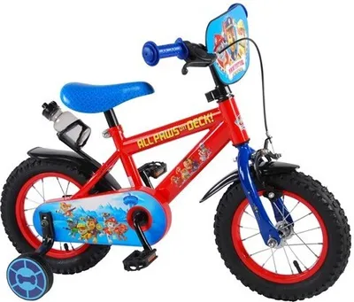 Image de Vélo enfant Paw Patrol 12 pouces, rouge