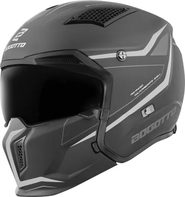 Immagine prodotto di Casco Bogotto Radic WN-ST 22.06, grigio/nero, M