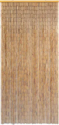 Image de vidaXL Rideau de porte bambou 90x200 cm