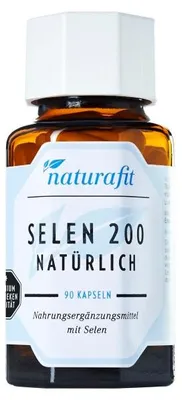 Image de naturafit Sélénium 200 naturel en gélules, 90 gélules