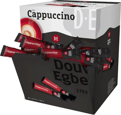 Obrázek produktu pro Douwe Egberts - Kaffeeicke Douwe Egberts Cappuccino 80ks | Dávkovač 80 kusů