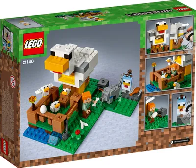 Produktbild von LEGO® Minecraft™ Hühnerstall 21140