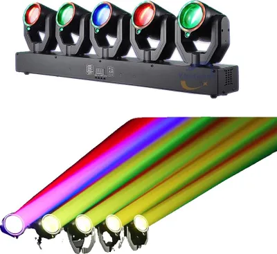 Obrázek produktu pro Pohyblivé světlo, ovládání DMX512, ovládání hlasem, zástrčka 220V-240V pro EU