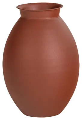 Produktbild von Caro Vase Xxl Metall Braun/Rot