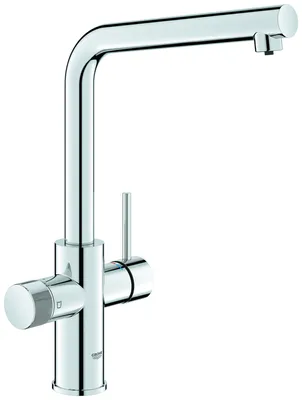 Immagine prodotto di GROHE Blue Pure Minta Mitigeur d'évier, bec en L, portée 221mm, 30588000, 30588000