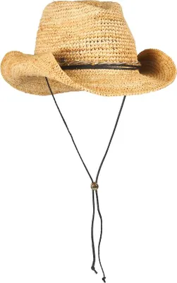 Loevenich Cowboyhut Strohhut in beige