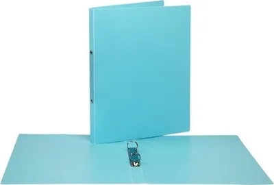 Immagine prodotto di Raccoglitore A4 in PP, 2 cm, 2 anelli, blu pastello - Biurfol