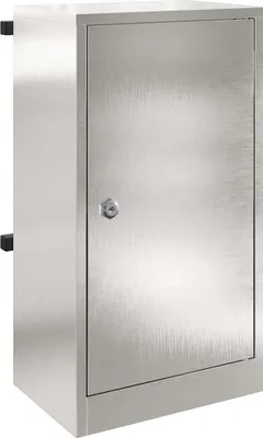 Immagine prodotto di cassetta postalepastkastei con porta Argento 30 x 20 x 55 cm
