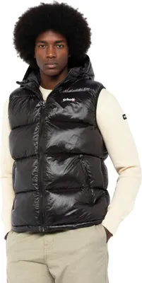 Produktbild von Schott NYC Schott Columbus2V Daunenweste mit Kapuze, Schwarz, Schwarz, M