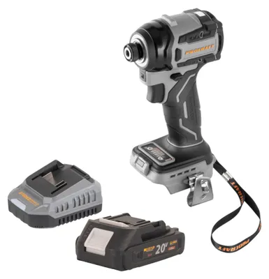 Image de Procraft ID20Abb Clé à choc sans fil 20 V 180 Nm 1/4" + 1x batterie 2,0 Ah + chargeur
