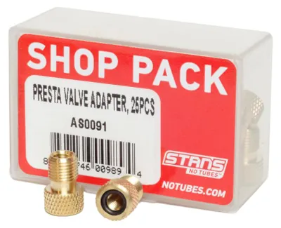 Image de Lot De 25 Adaptateurs Valve Presta - Compatibilité Pompe Universelle - Stans