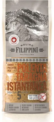 Zdjęcie produktu dla Mąka kukurydziana Taragna Instant, 500 g - Molino Filippini