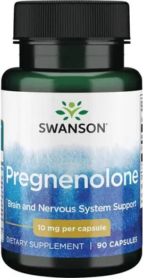 Produktbild von Pregnenolon 10 mg 90 Kapseln Swanson Health Products