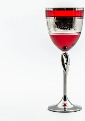 Image de Verres à pied Anissa Rouge 25 cl x 2 - Coffret