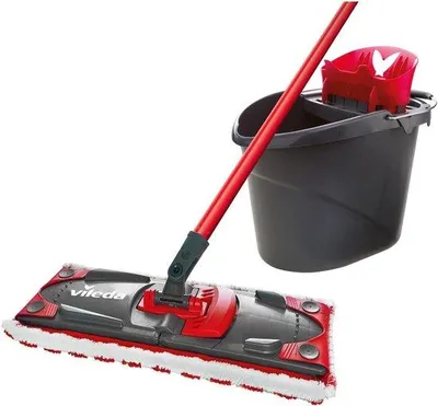 Produktbild von Famanu Bodenreinigungsset mit Eimer und Mop - Nachhaltiges Reinigungssystem für alle Bodenarten