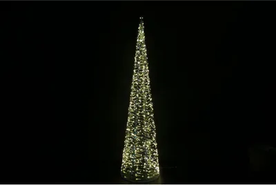 Productafbeelding van Kerstkegel led 30x30x120 cm trp Countryfield