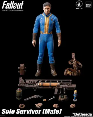 Obrázok produktu pre Fallout FigZero Akčná figúrka 1/6 Sole Survivor (muž) 31 cm