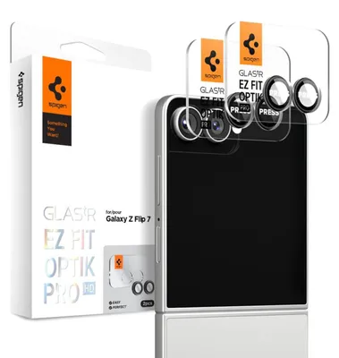 Immagine prodotto di SPIGEN Spigen Galaxy Z Flip 7 Protezione lente fotocamera GLAS.tR EZ Fit Optik Pro HD 2PCS
