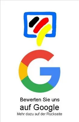 Produktbild von 1.000 Bewertungskarten für Google Bewertungen mit deinem Firmenlogo