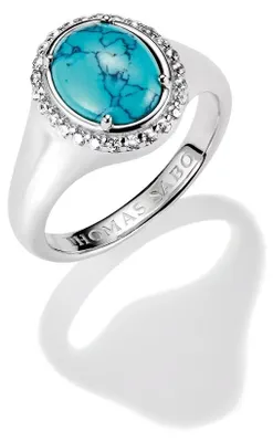 Image de Thomas Sabo - TR2507-405-17-54 - Bague - Femme - ELYNDRA - Largeur 54