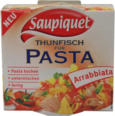 Zdjęcie produktu dla Saupiq.Thunf.f.Pasta Arra.160g