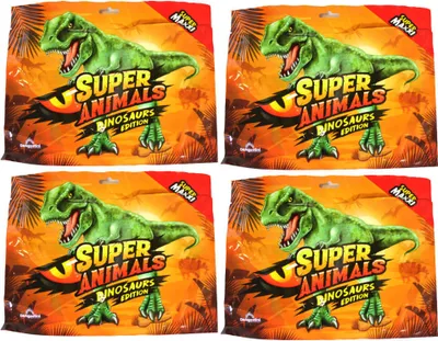 Produktbild von DeAgostini Super Animals - Dinosaurs Edition - Sammelfigur Dino - 4 Tüten