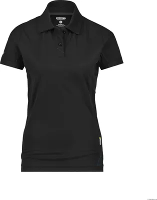 Produktbild von DASSY Polo Shirt TRAXION Women schwarz Gr. S