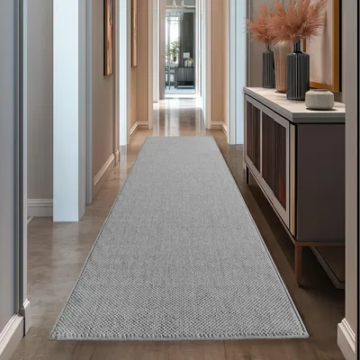 Obrázek produktu pro Carpetsale24 Koberec Obývací Pokoj Jednobarevný Bouclé Smy?kový Skandinávský Styl Odolný M?kký do Ložnice, Velikost: 80x250 cm