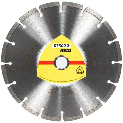 Produktbild von Klingspor DT 300 U Diamanttrennscheiben, 230 x 2,3 x 22,23 mm 16 Segmente 40,2 x 2,3 x 7 mm, Standardverzahnung