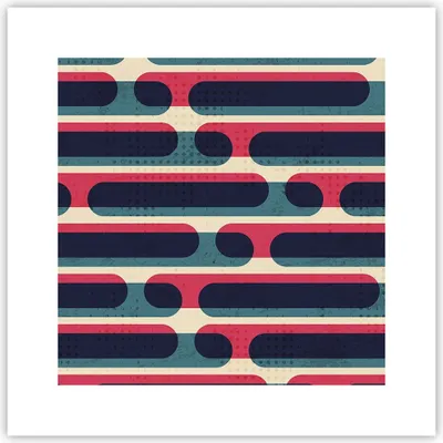 Produktbild von Poster - Poster ohne Rahmen - Abstraktion Muster Modern - 30x30 cm - Wand Bild - Wanddeko - Wandbilder - Kunstposter - Wandposter - Bilder - Kunstdruck - Wanddekoration - Wandbild - P2XAC30x30-4200