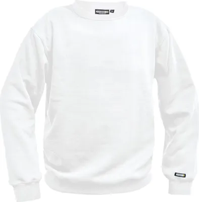 Produktbild von DASSY® Lionel Sweatshirt WEIß Gr.4XL Länge: STANDARD