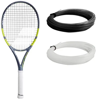 Immagine prodotto di Racchetta da tennis BABOLAT Pure Aero Team Gen9, colore grigio fluo verde, impugnatura L2